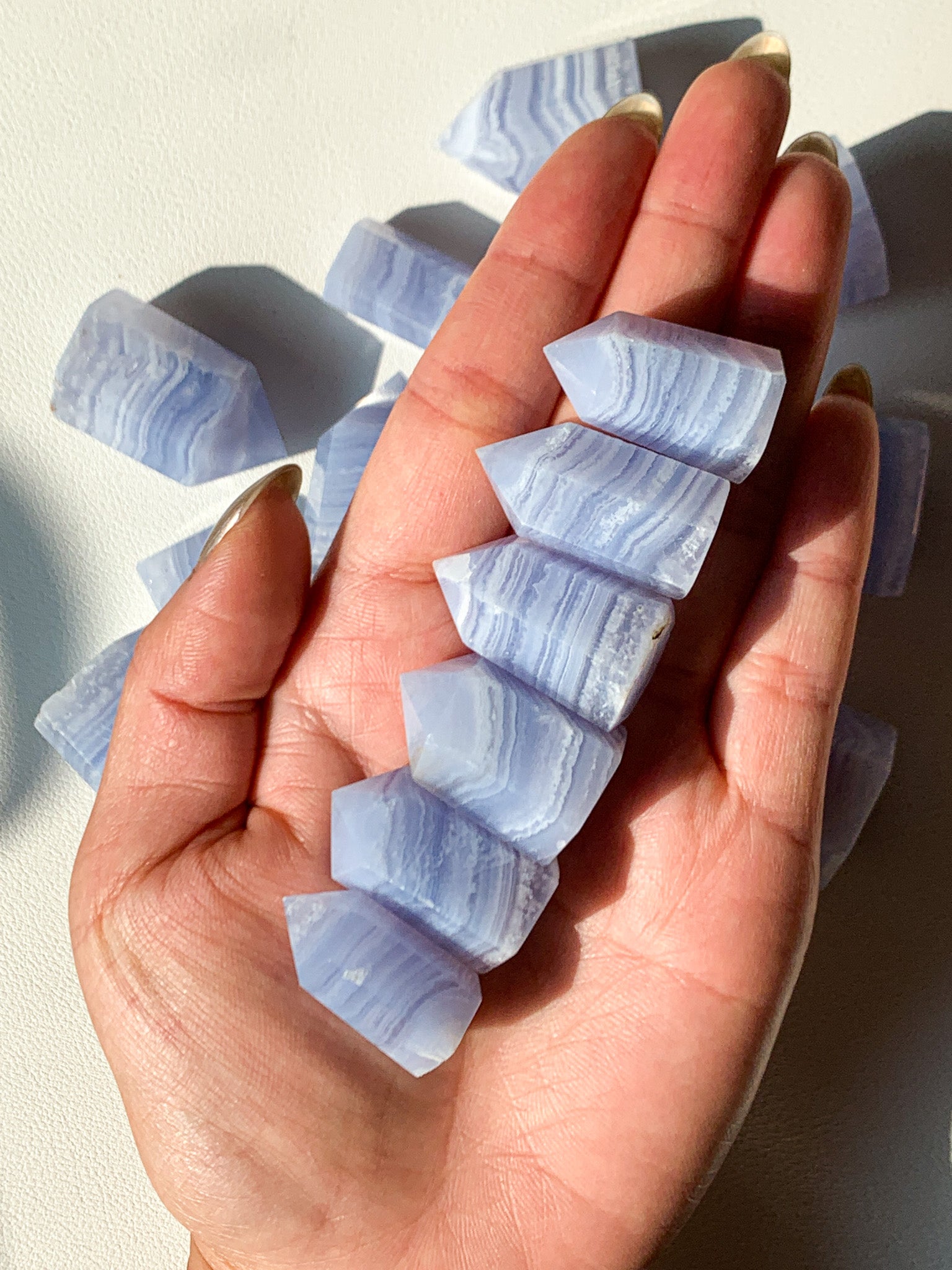 The Crystal Reserve / Healing Crystals Los Angeles Crystal Shop / Blue Lace Agate Mini Points