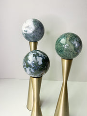 The Crystal Reserve / Healing Crystals Los Angeles / Moss Agate Sphere