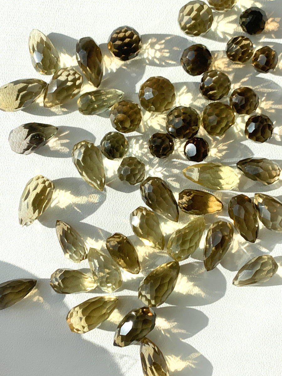 Citrine Faceted Gems