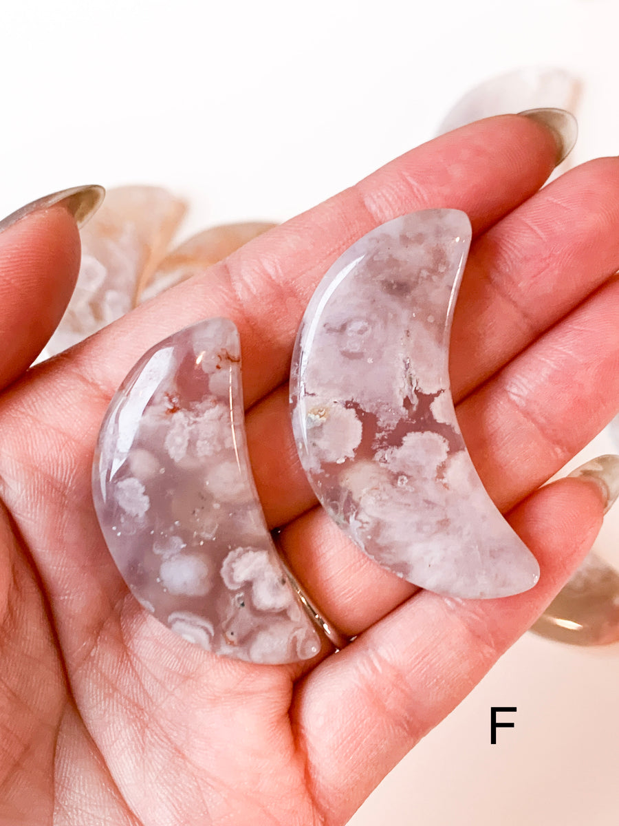 The Crystal Reserve - Healing Crystals Los Angeles - flower agate meaning - flower agate healing properties - flower agate use - 