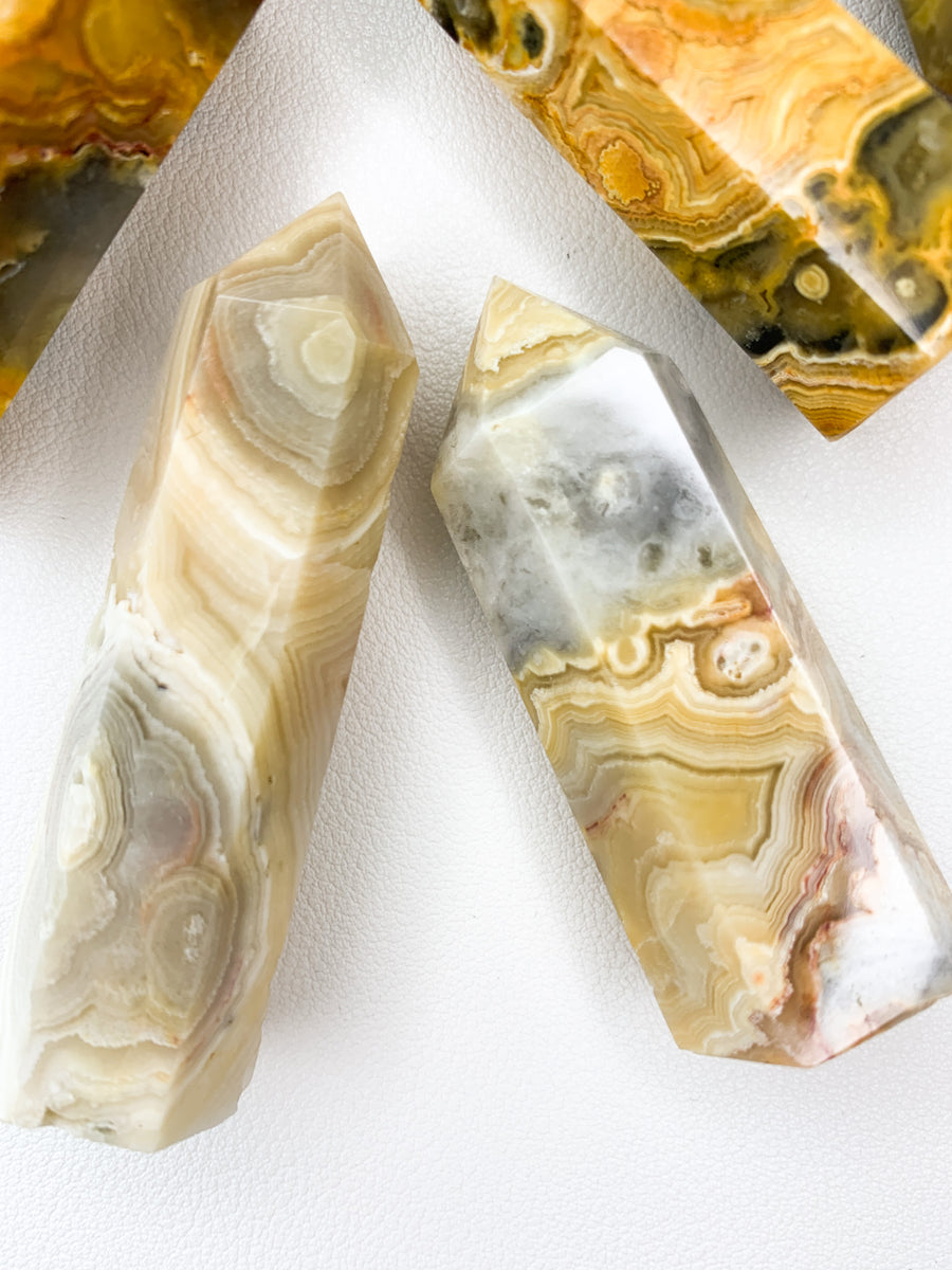 Crazy Lace Agate Points