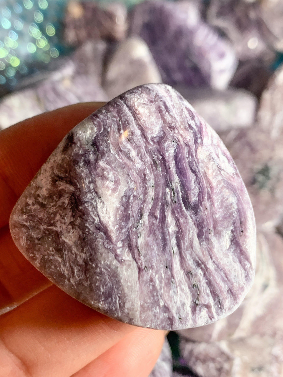 The Crystal Reserve / Healing Crystals Los Angeles / Charoite Tumbles