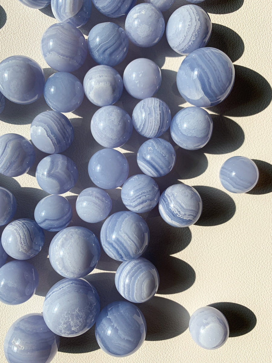 Blue Lace Agate Mini Spheres