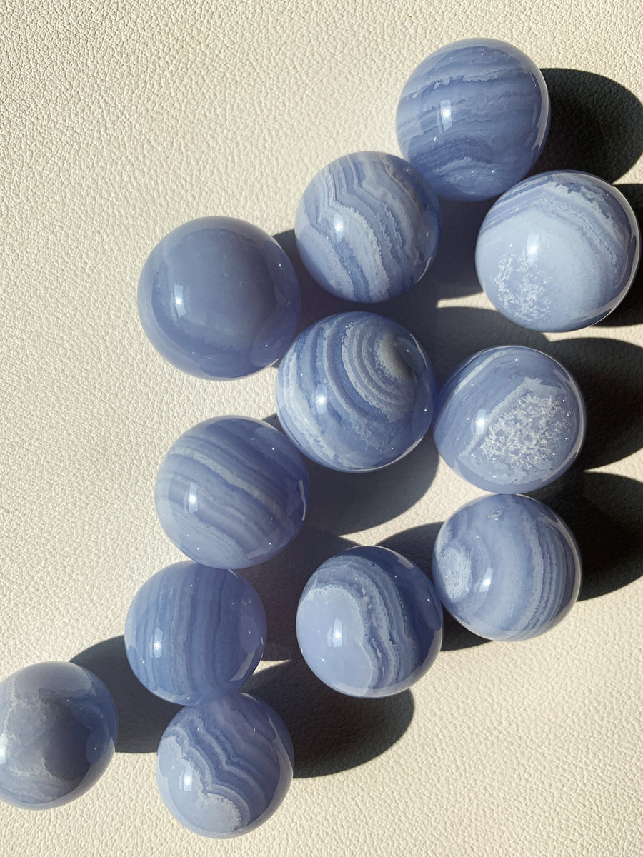 Blue Lace Agate Mini Spheres