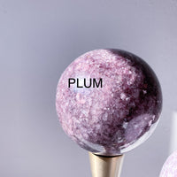 The Crystal Reserve / Healing Crystals in Los Angeles / crystal healing crystal jewelry crystals los angeles crystal carvings crystal gift healing lepidolite sphere lithium sphere 