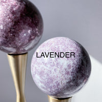 The Crystal Reserve / Healing Crystals in Los Angeles / crystal healing crystal jewelry crystals los angeles crystal carvings crystal gift healing lepidolite sphere lithium sphere 