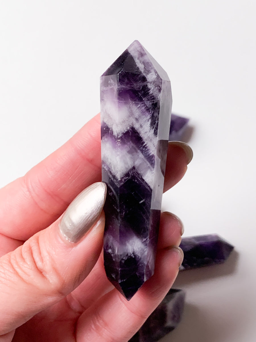 Dream Amethyst Double Terminated Points