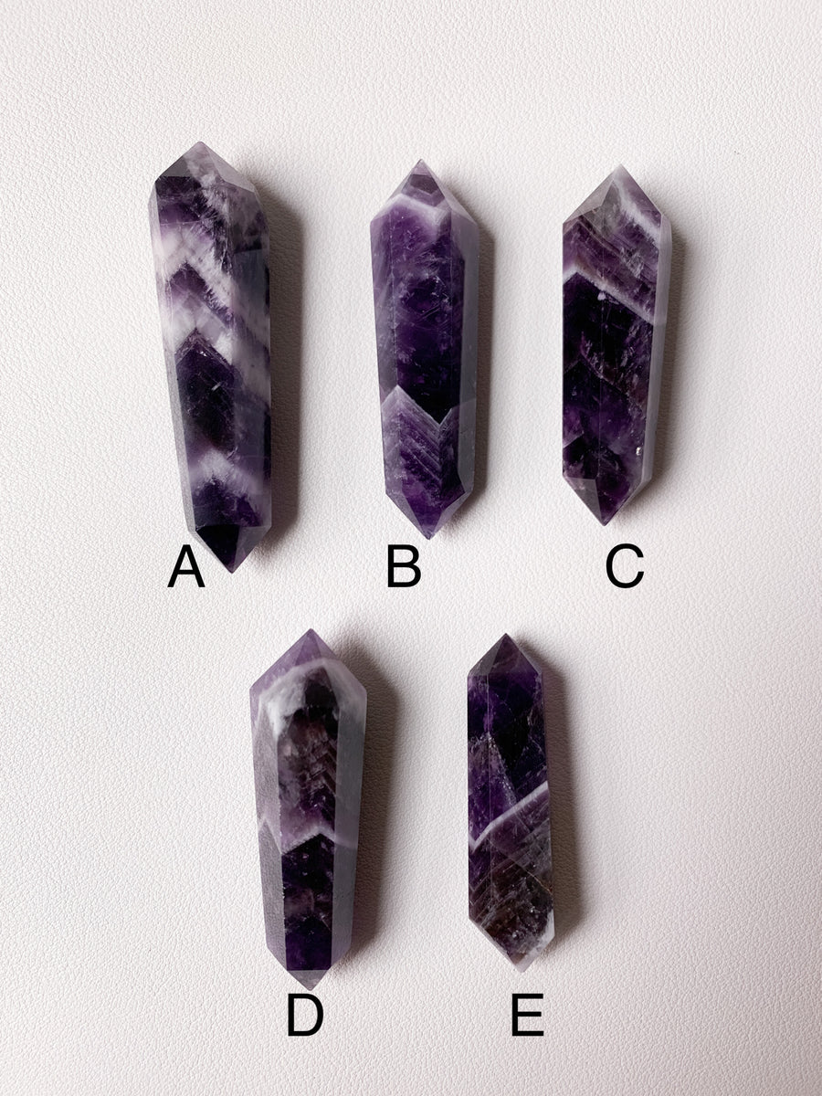 Dream Amethyst Double Terminated Points