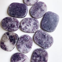 Lepidolite Worry Stones (L)