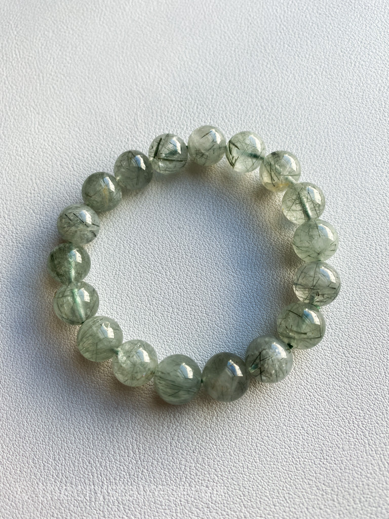 Prehnite & Epidote Bracelets