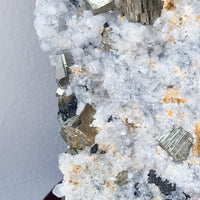 Pyrite in Quartz Raw Specimen