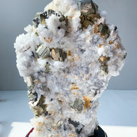 Pyrite in Quartz Raw Specimen