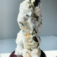 Pyrite in Quartz Raw Specimen