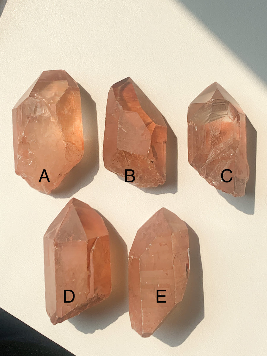 Red Lemurian Raw Points
