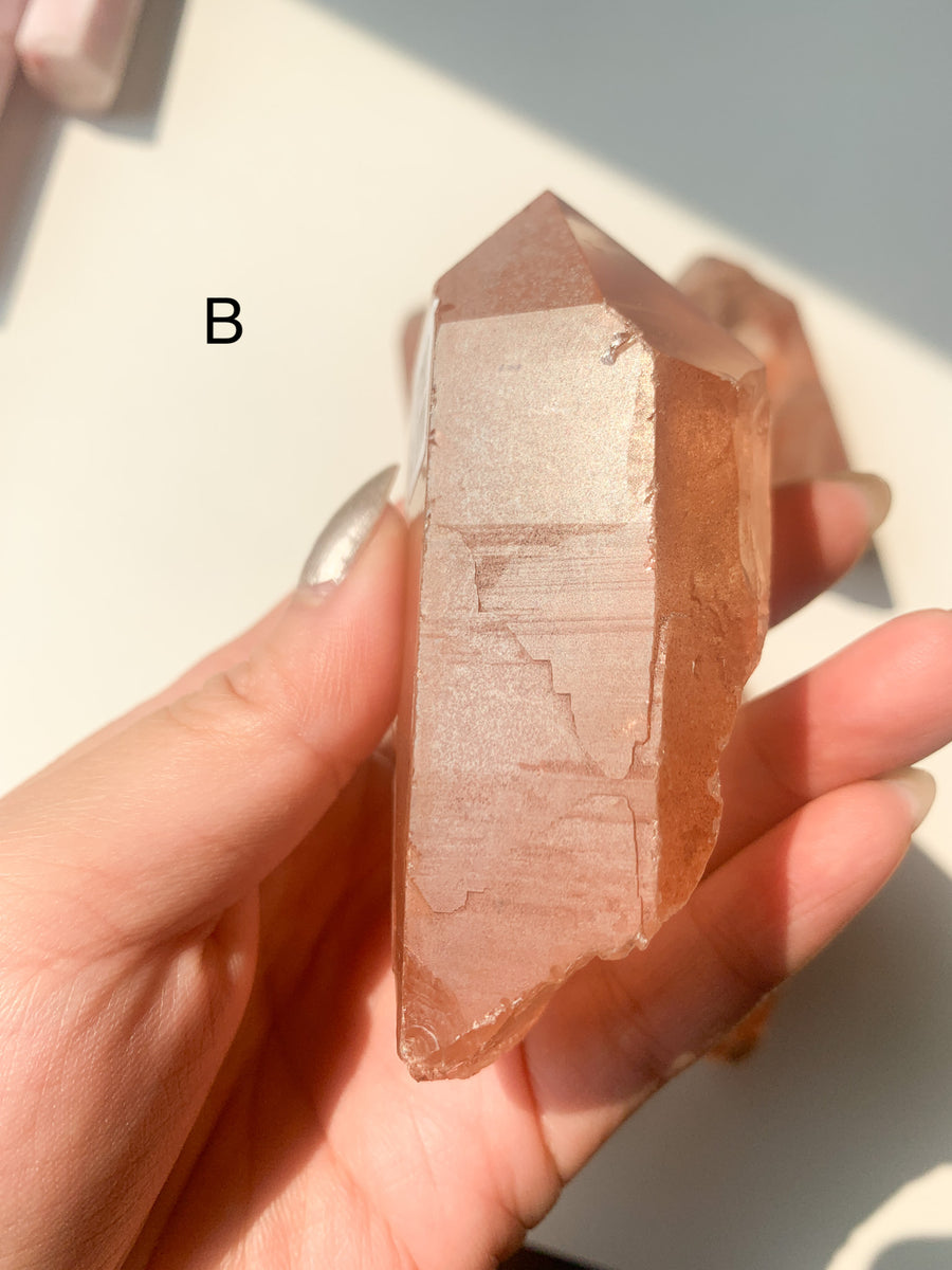 Red Lemurian Raw Points